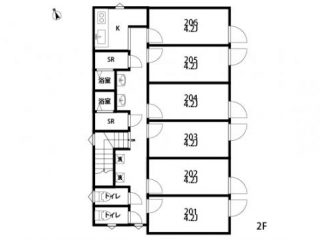 お花茶屋間取り図2F